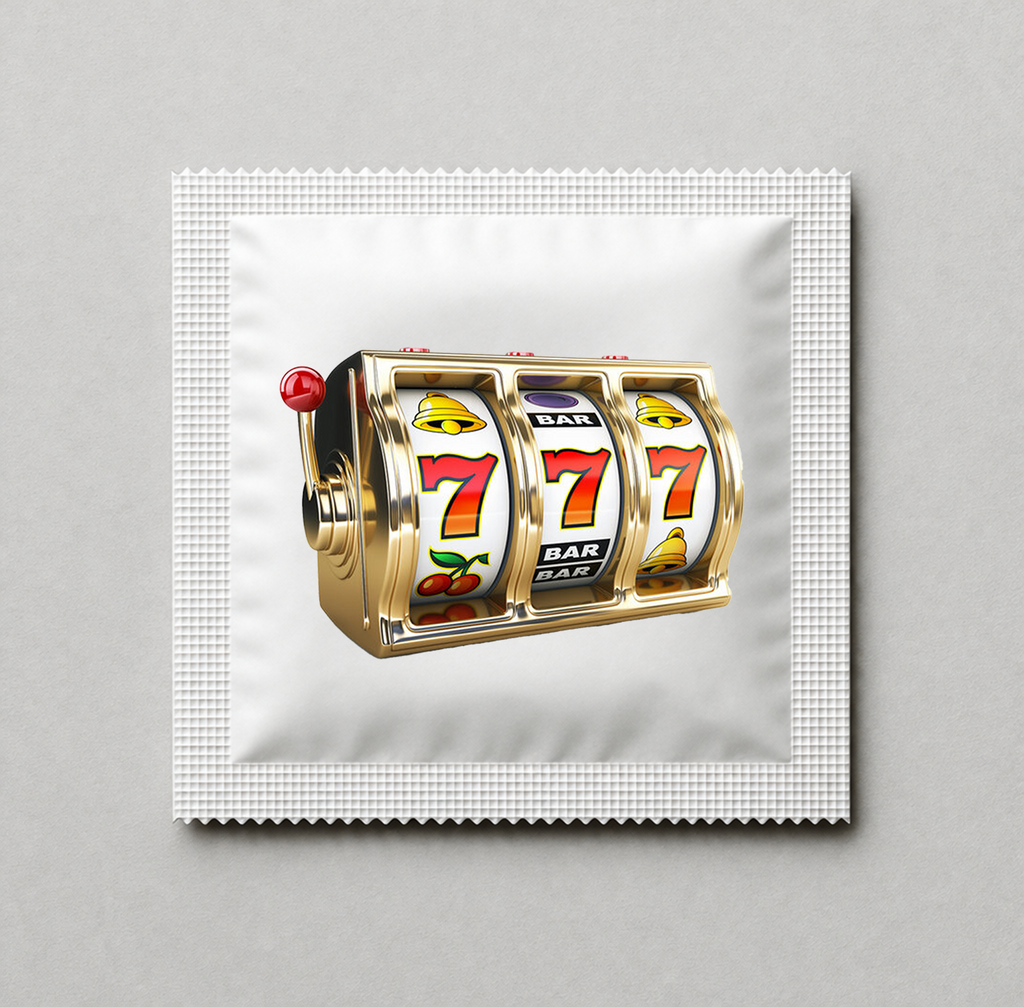 Kondóm s potlačou - Automat