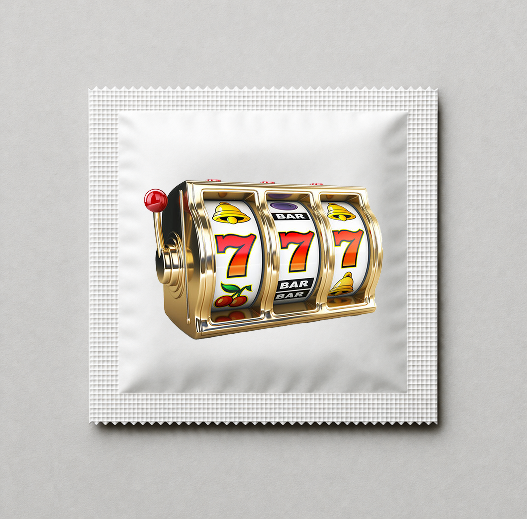 Kondóm s potlačou - Automat