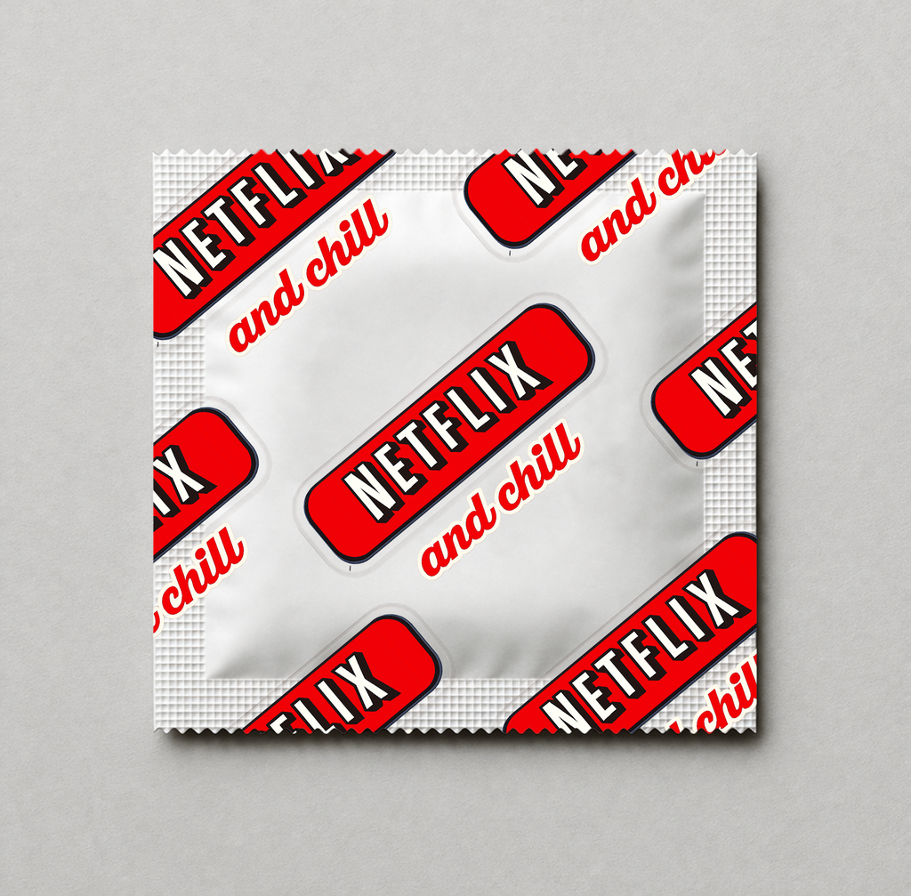 Kondóm s potlačou - Netflix