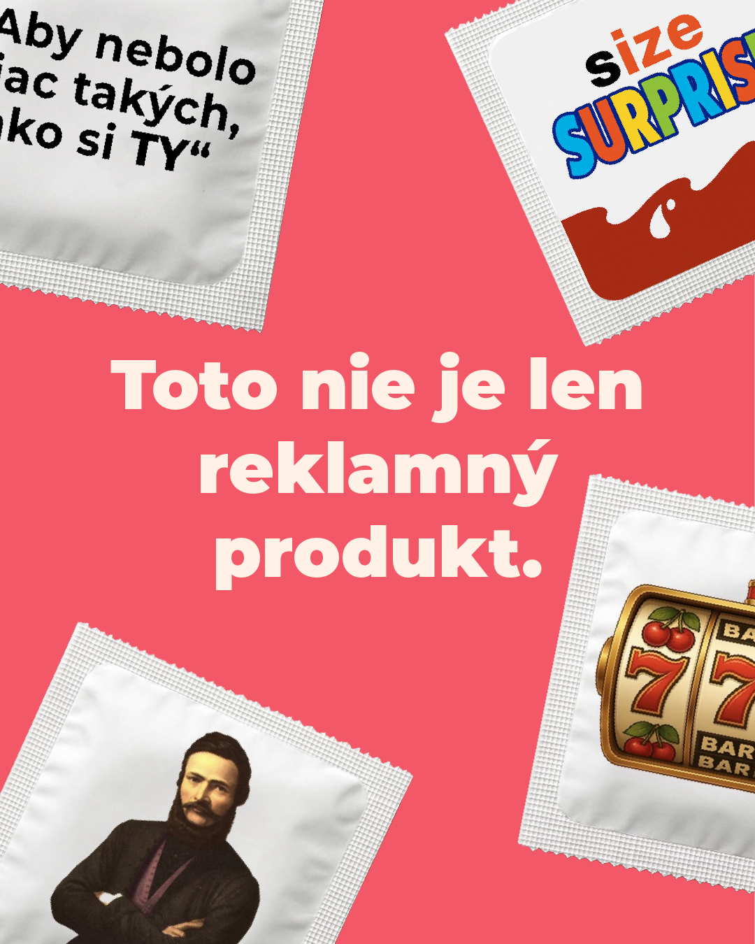 Kondóm s dizajnom - Cheeky Snapshot