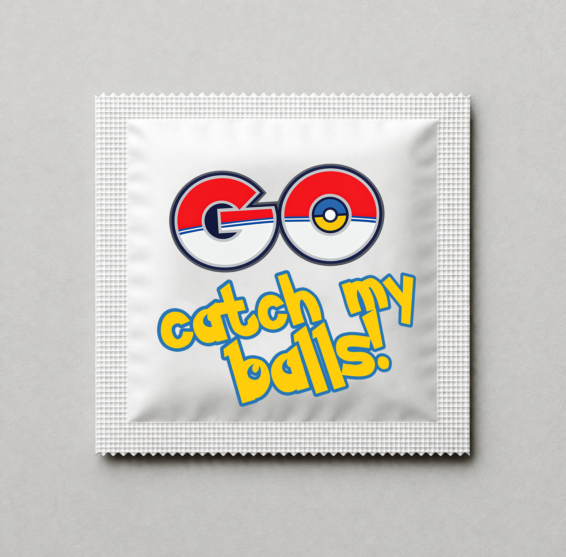 Kondóm s potlačou - Pokémon Go