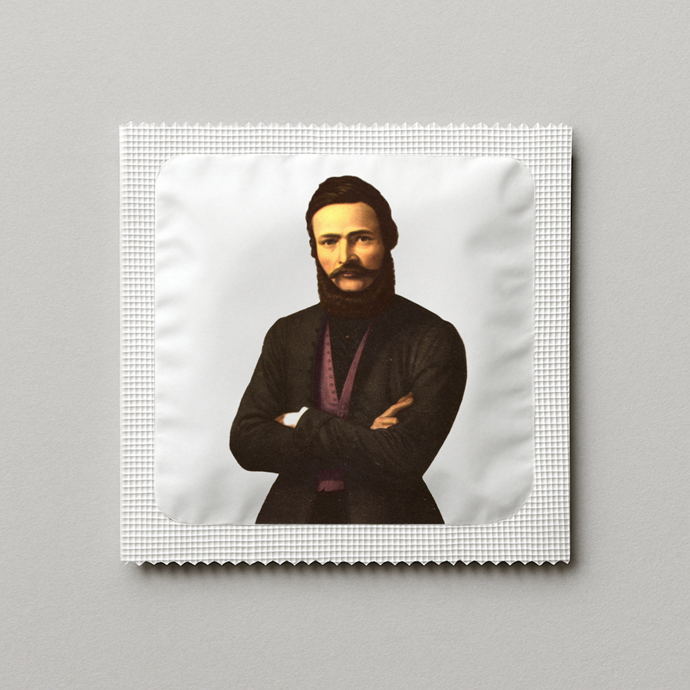 Kondóm s potlačou - Ľudovít Štúr