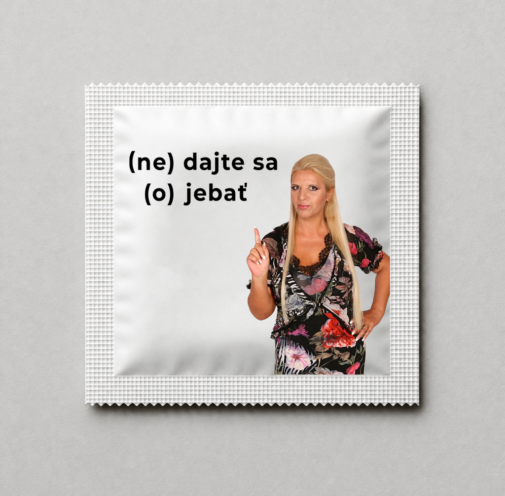 Kondóm s potlačou - Nora