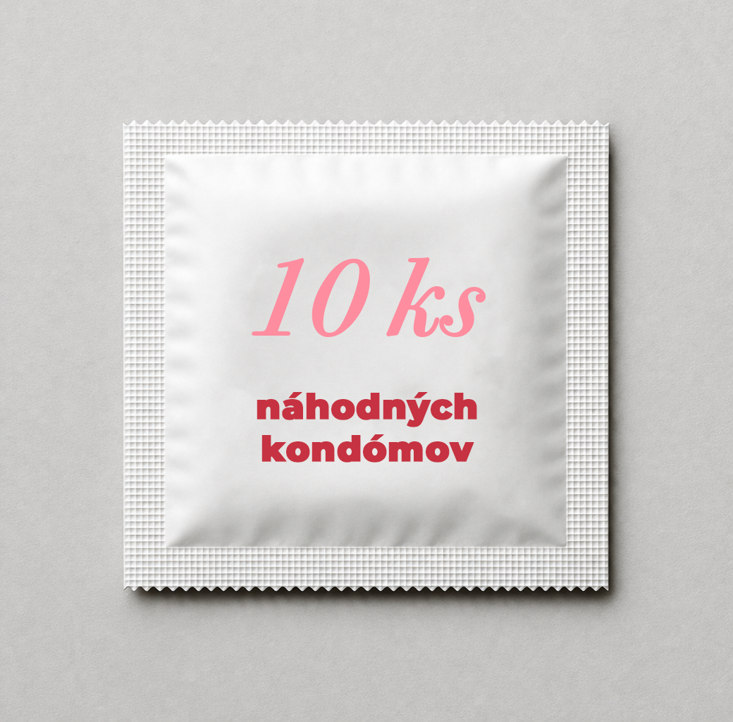 Mix Pack 10 ks - prekvapenie kondómov