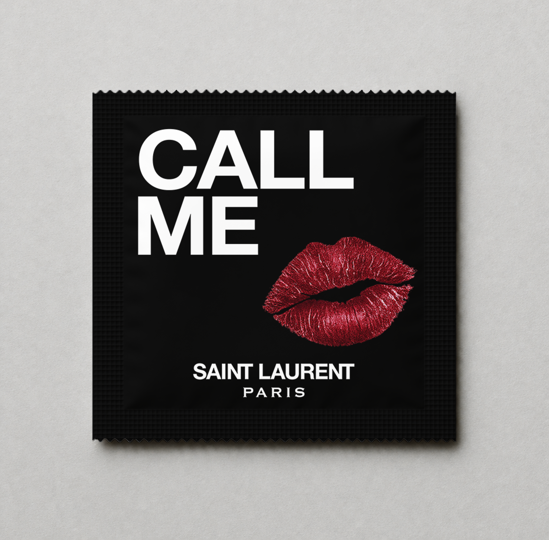 Kondóm s potlačou - Call Me