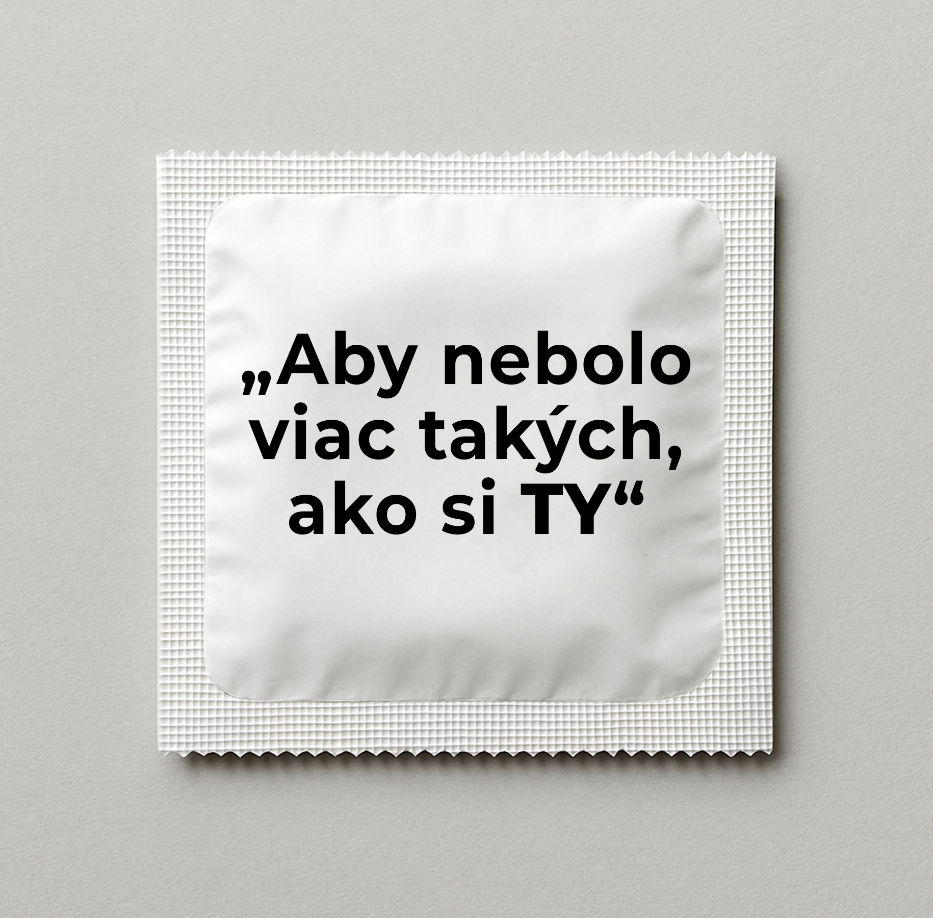 Kondóm s potlačou - Prevencia pre kamarátov